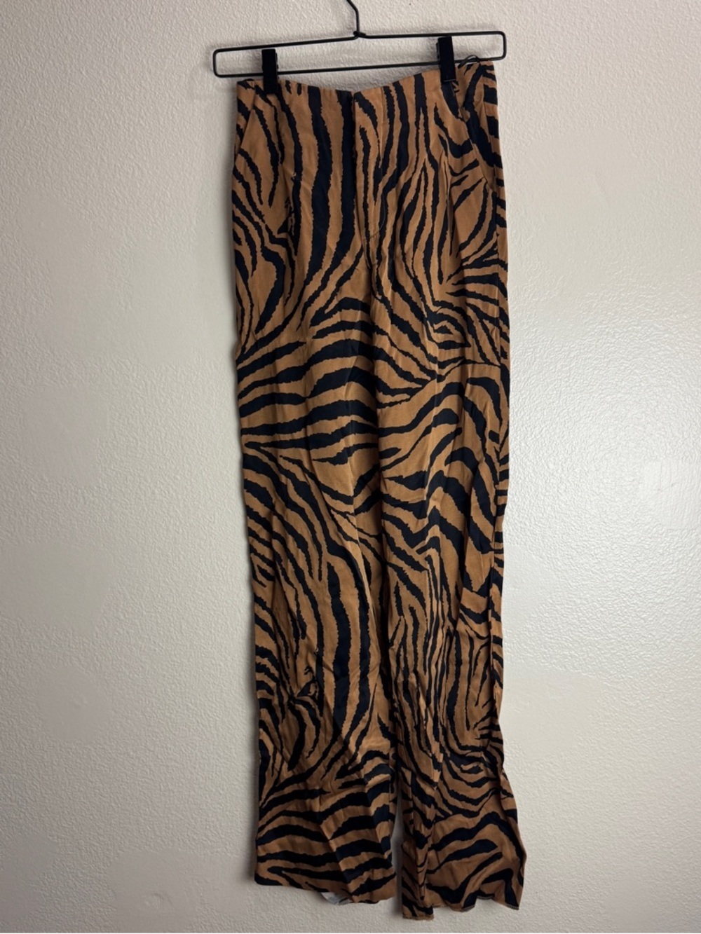 Zara Tiger Print Pants Womens Size XS
